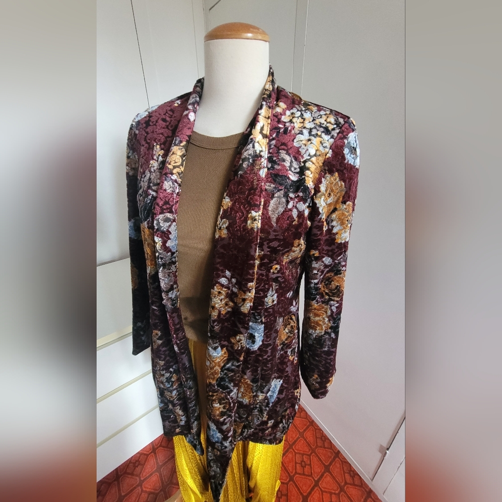 Vintage velvet blazer